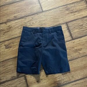 Banana Republic Blue Flat Front Shorts